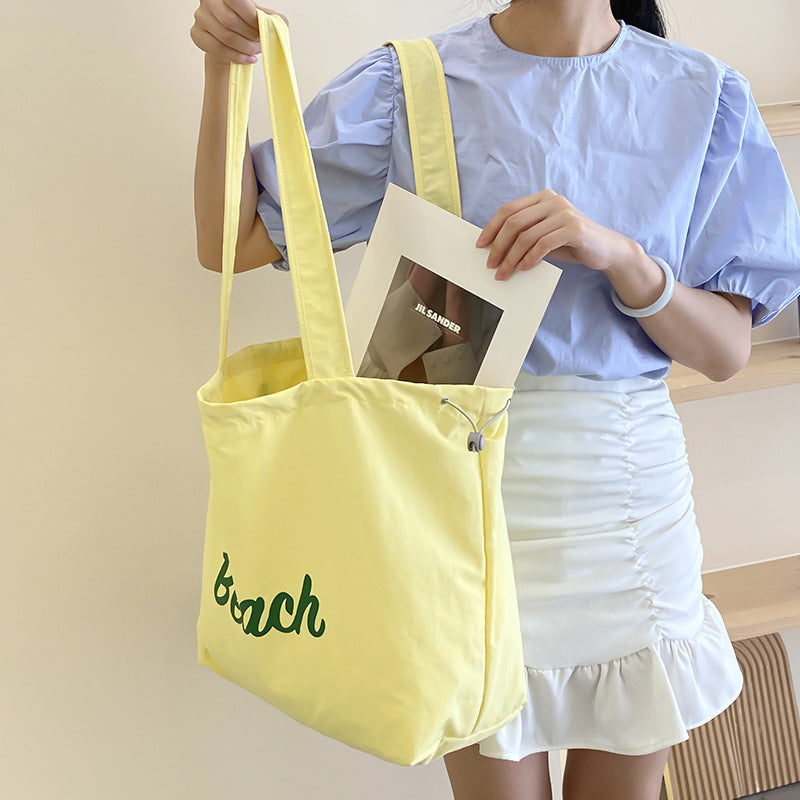 Large Capacity Canvas Shoulder Bag for Women Daily Use and Travel Needs