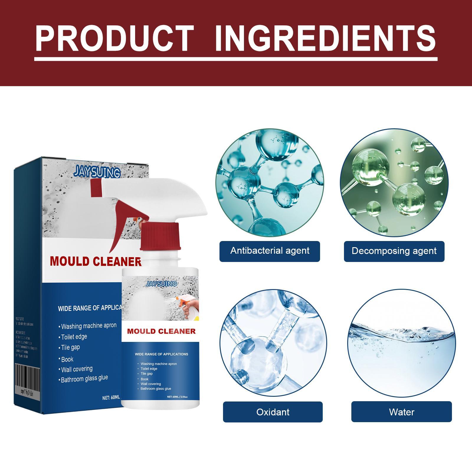 Bathroom Tile Cleaner Spray Multi Effect Mildew Removal Solution