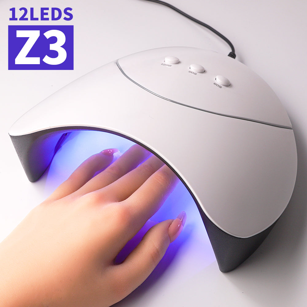 Professional USB Rechargeable UV LED Nail Lamp for Salon and Home Use