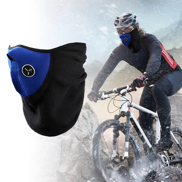 Half Face Mask Windproof Breathable Neck Warmer for Riding