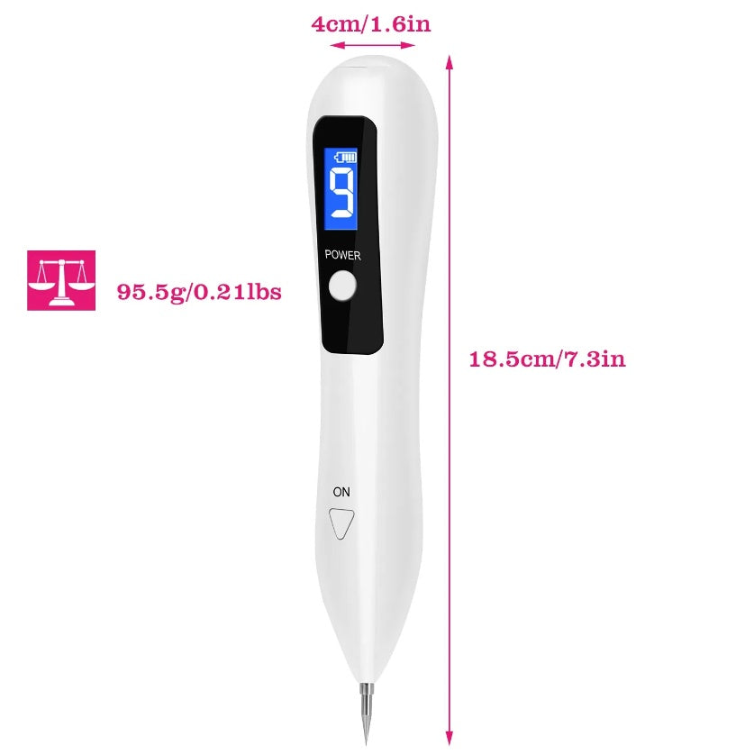 Professional Skin Tag Remover LCD Adjustable Precision Repair Kit