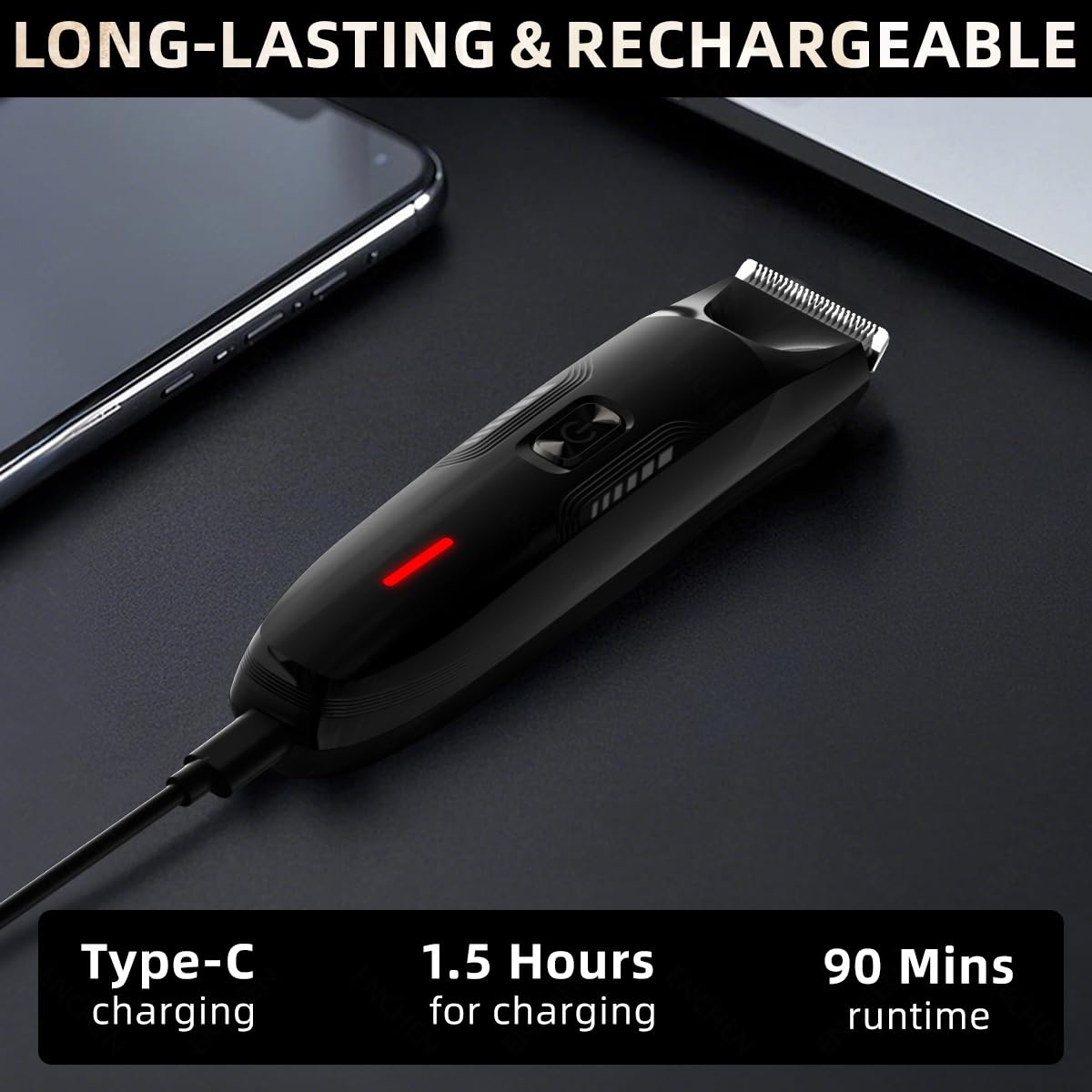 Spark3 Body Hair Clipper Waterproof Grooming Trimmer