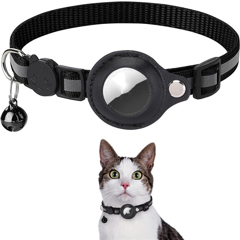 Premium Reflective Airtag Pet Collar Waterproof Protective Case