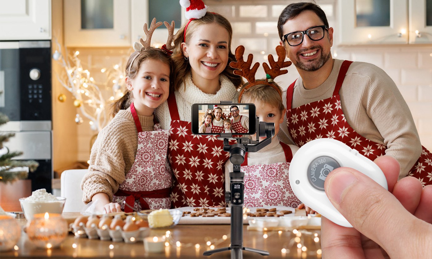 Wireless Shutter Remote for Android and iOS Camera Control