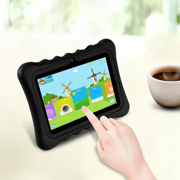 Shock-Resistant Silicone Tablet Case with Stand for Tablets Durable Cover
