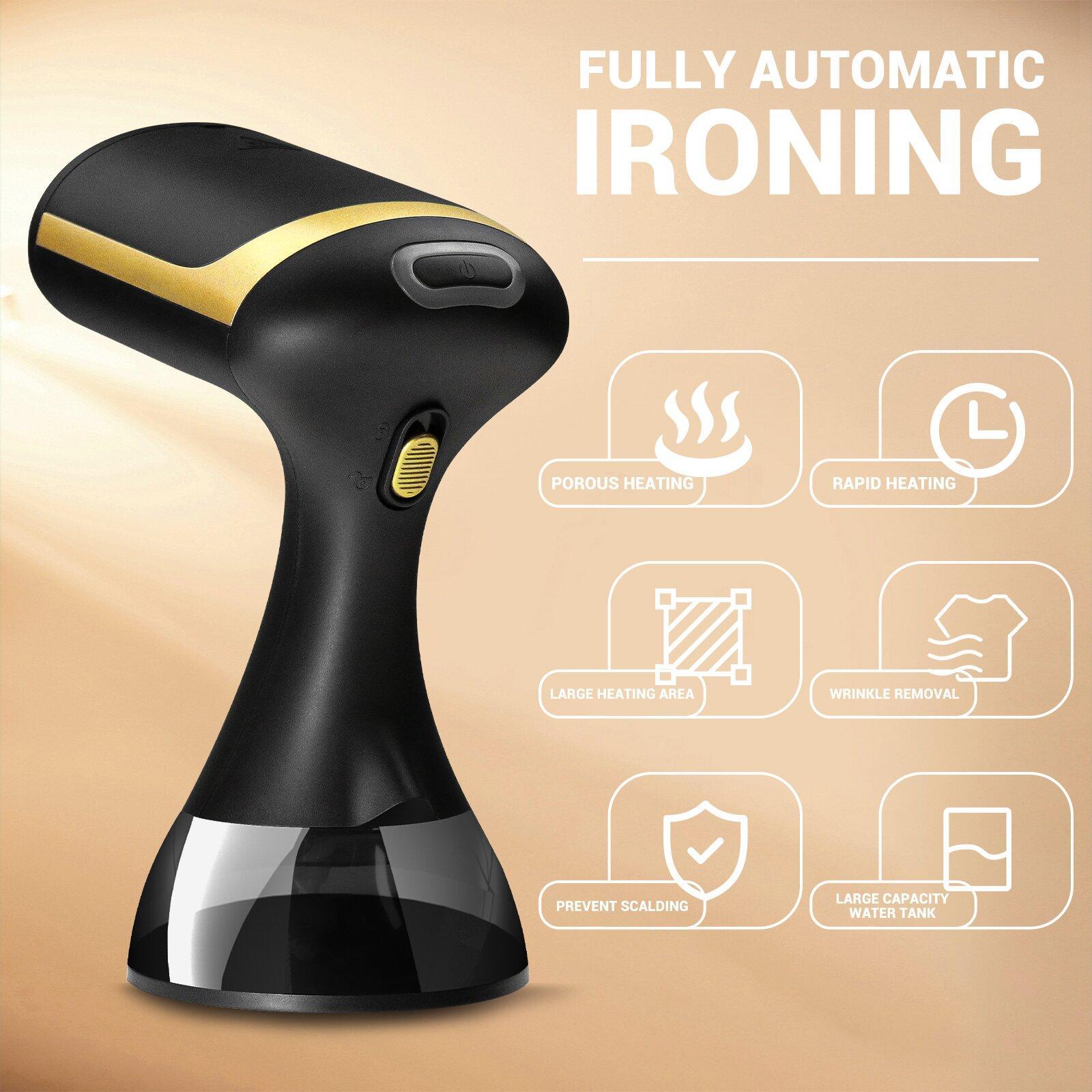 Compact Clothes Steamer for Travel and Home Wrinkle Removal