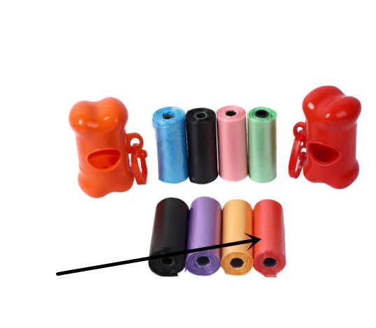 Pet Trash Bags for Dog Waste Cleanup and Easy Disposal