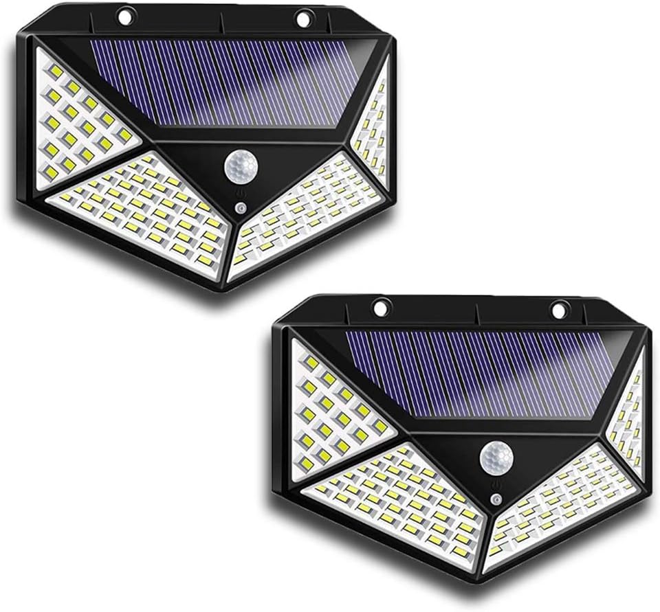 Ultra Bright Solar Motion Sensor Wall Lights Waterproof Security