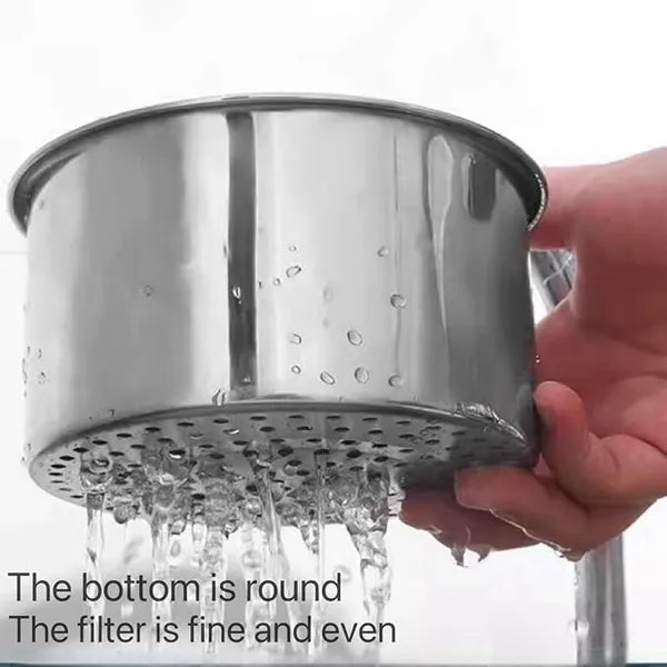 Stainless Steel Swan Sink Strainer Basket Drain Filter