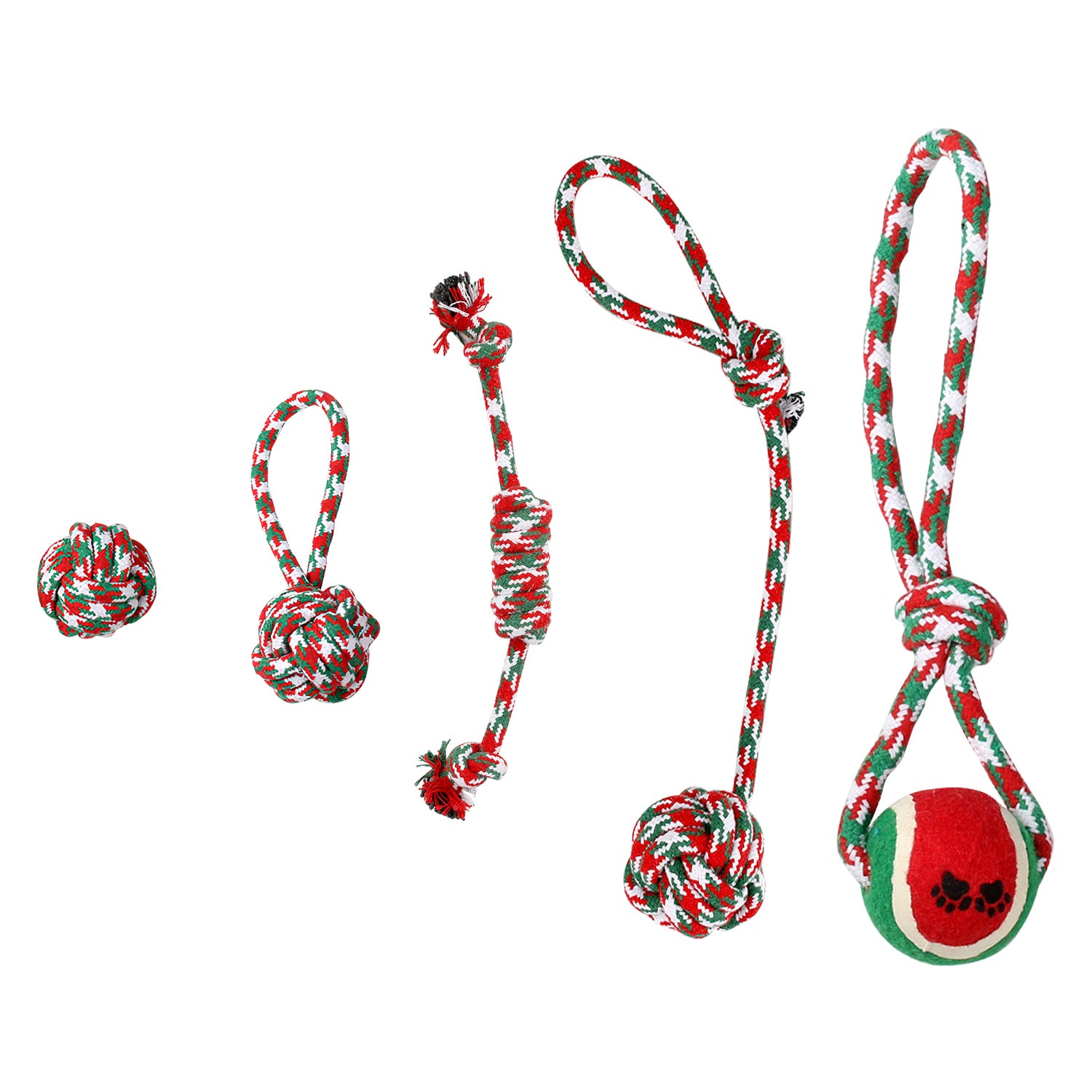Premium Dog Rope Chew Toy Set for Training and Teething