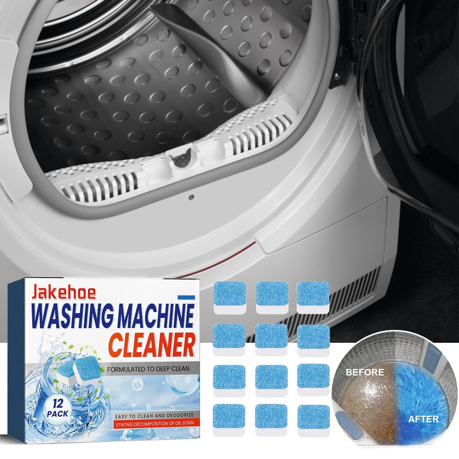 Washing Machine Cleaning Sheets Drum Cleaner Odor Remover