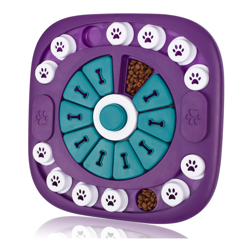 Interactive Dog Puzzle Toy Treat Dispenser for Mental Stimulation