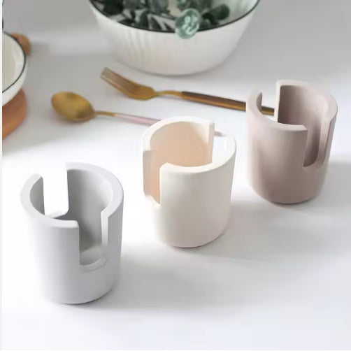Premium Diatom Mud Sponge Rack Kitchen & Bathroom Sink Caddy