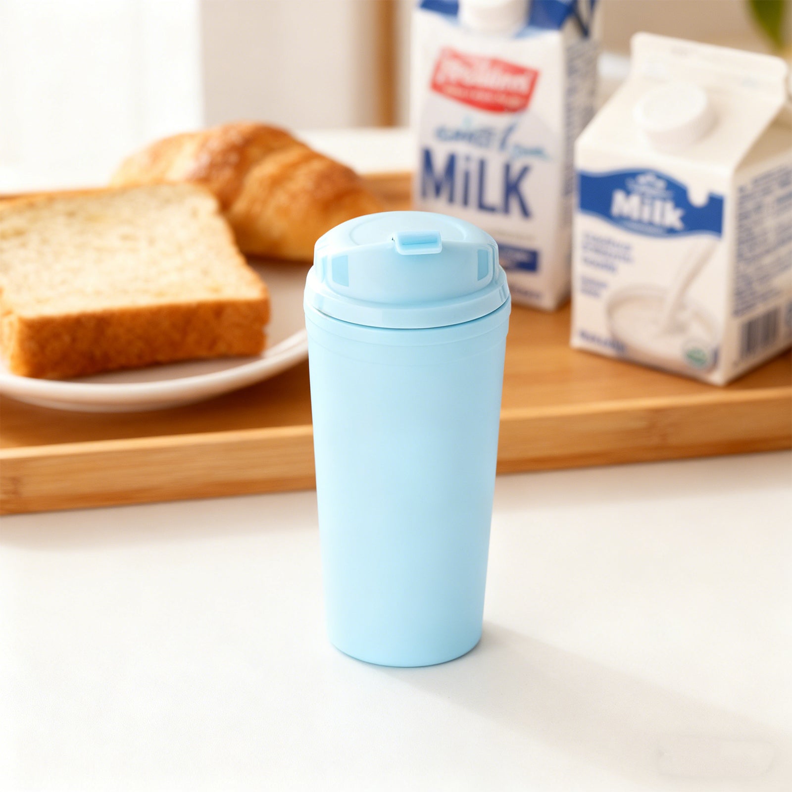 650ml Blue Coffee Cup Mug Stylish Drinkware 7776