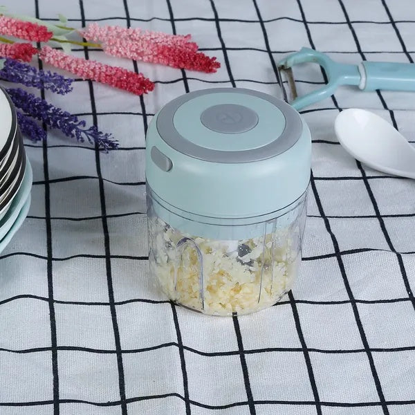 Mini Electric Garlic Chopper USB Rechargeable