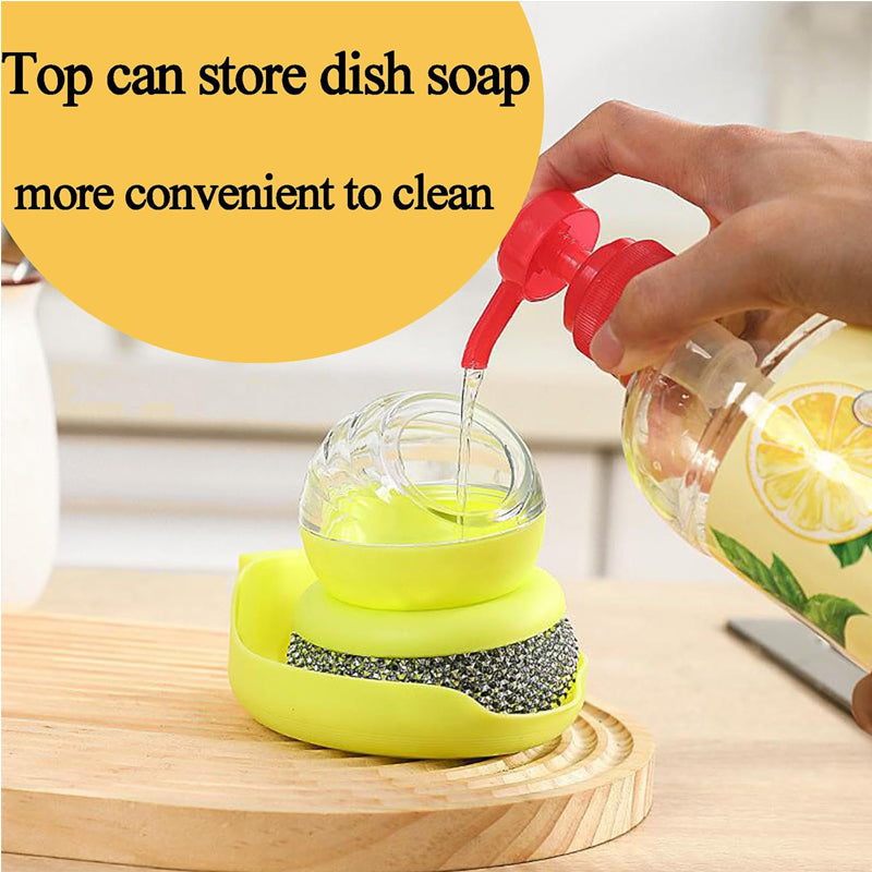 Stainless Steel Scrubber Brush Multi-Functional Dish Cleaning Tool