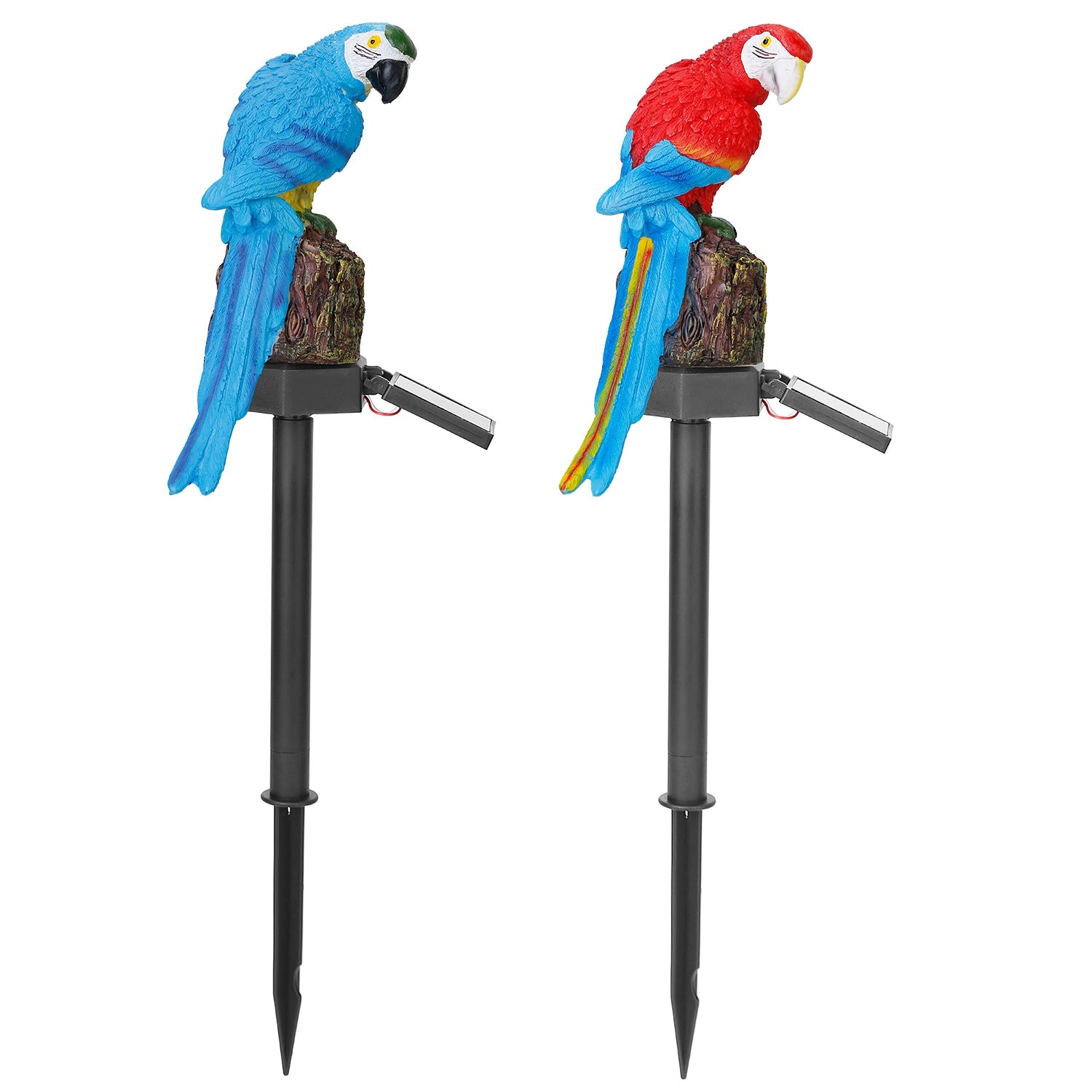 Decorative Solar Parrot Garden Light Waterproof LED Landscape Lamp