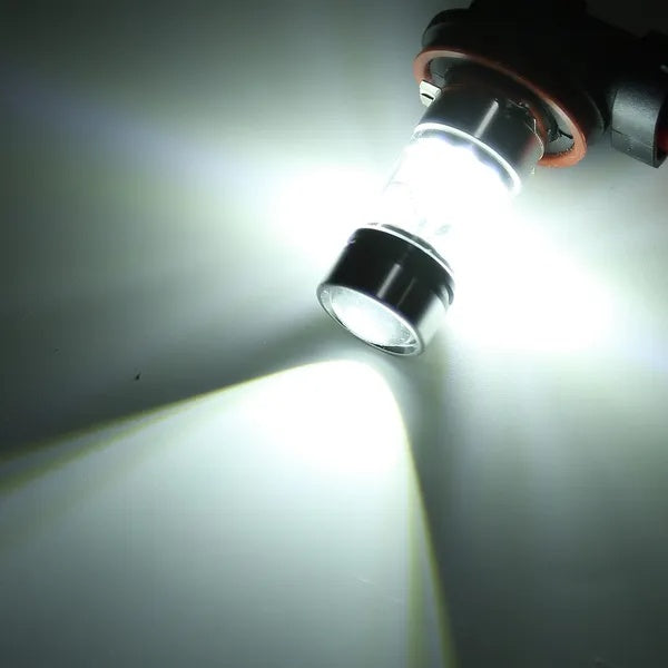 2PCS H8 H9 H11 LED Fog Light Bulbs 1000LM 6000K White