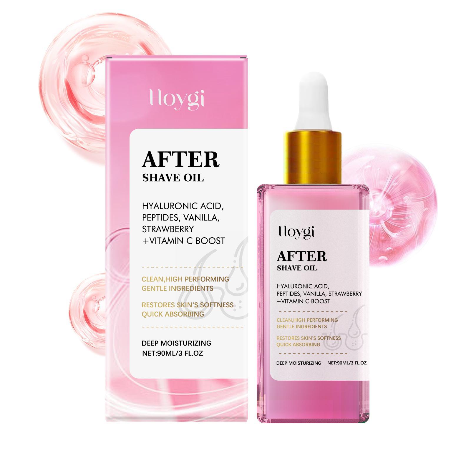Hoij Strawberry Aftershave Oil for Soothing & Daily Moisture