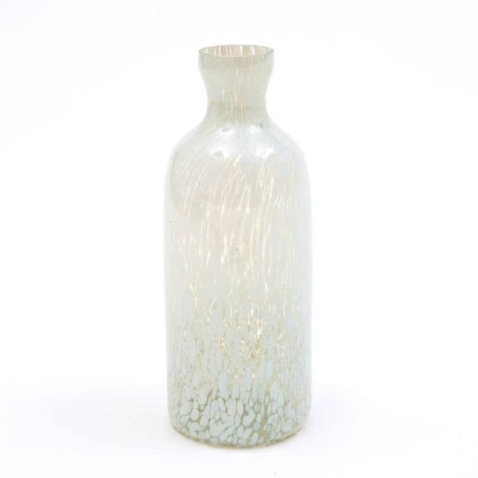Large Decorative Splatter Glass Bottle Vase for Home