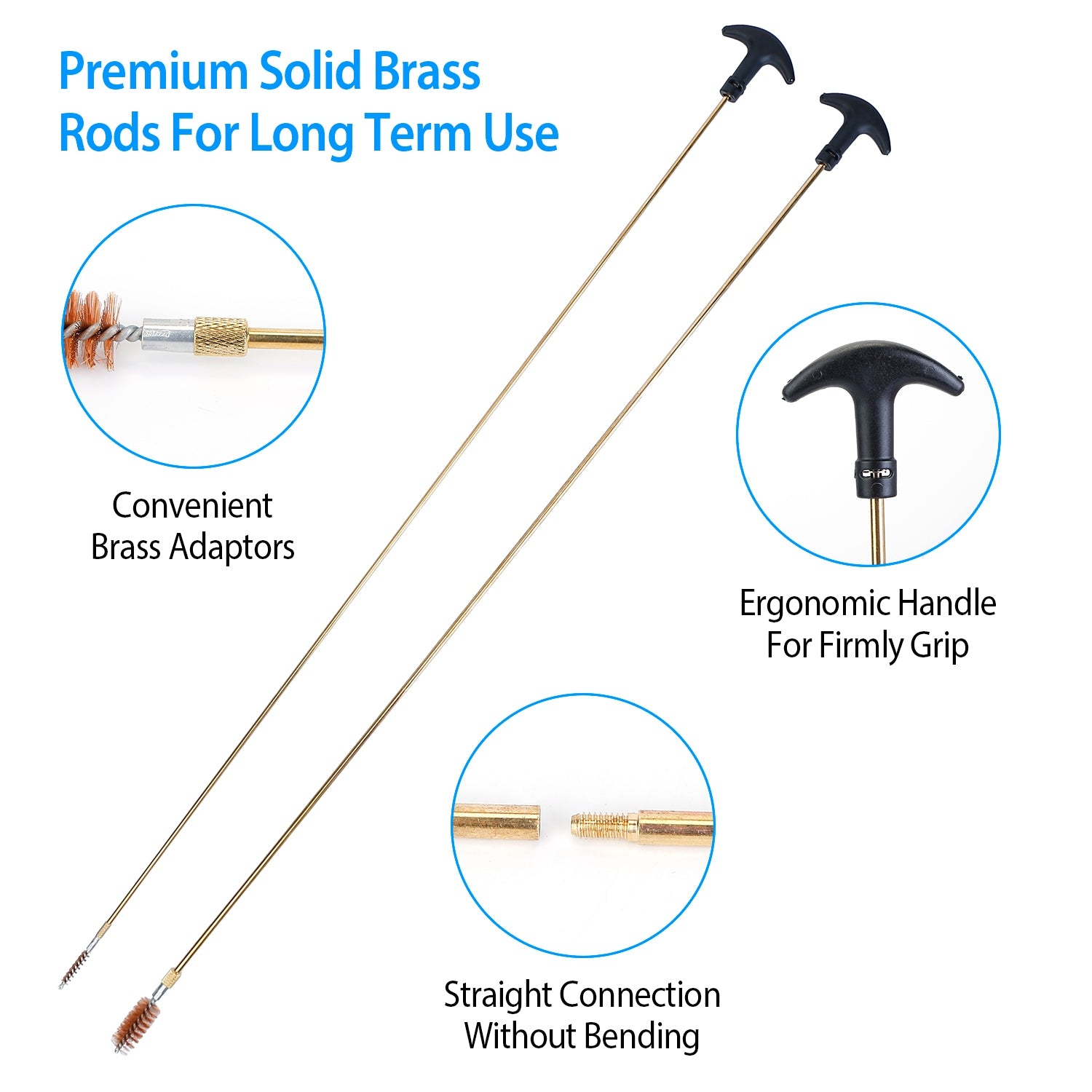 Complete Gun Cleaning Kit for Handguns, Rifles & Shotguns