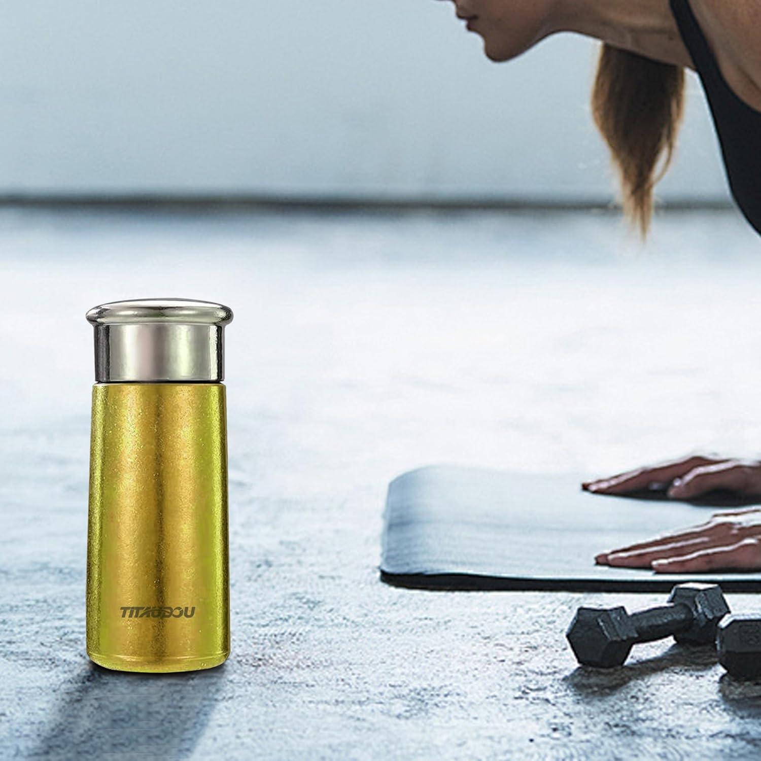 Lightweight Titanium Insulated Water Bottle