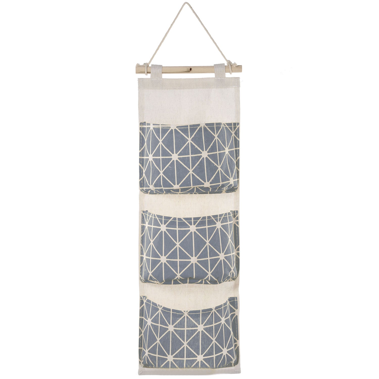 Wall Mounted Hanging Storage Organizer 3 Pocket Waterproof Bag