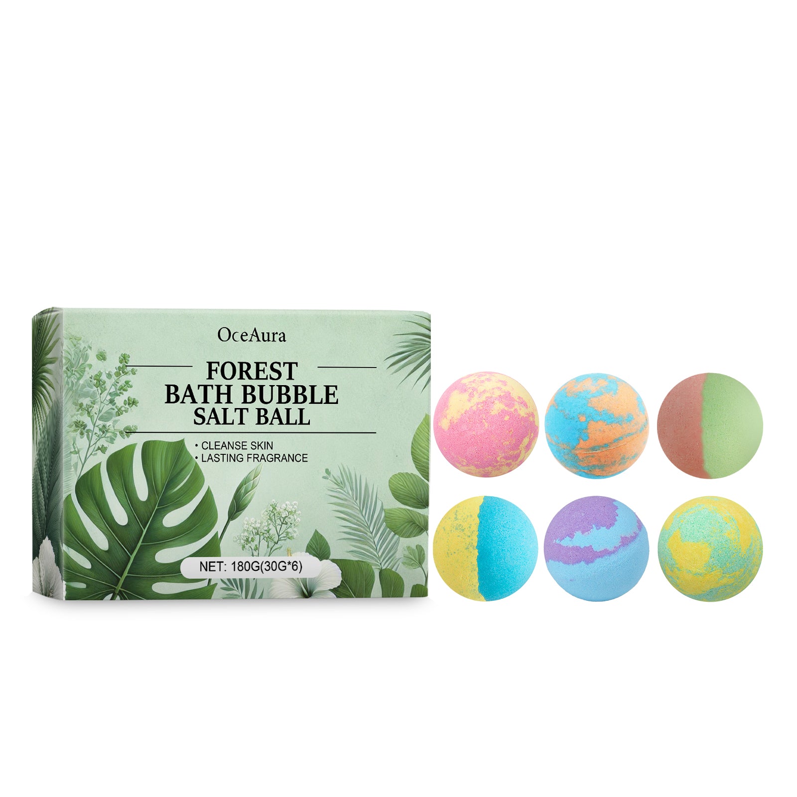 Plant Scented Fragrant Shower Ball for Moisturizing Body Clean & Skins