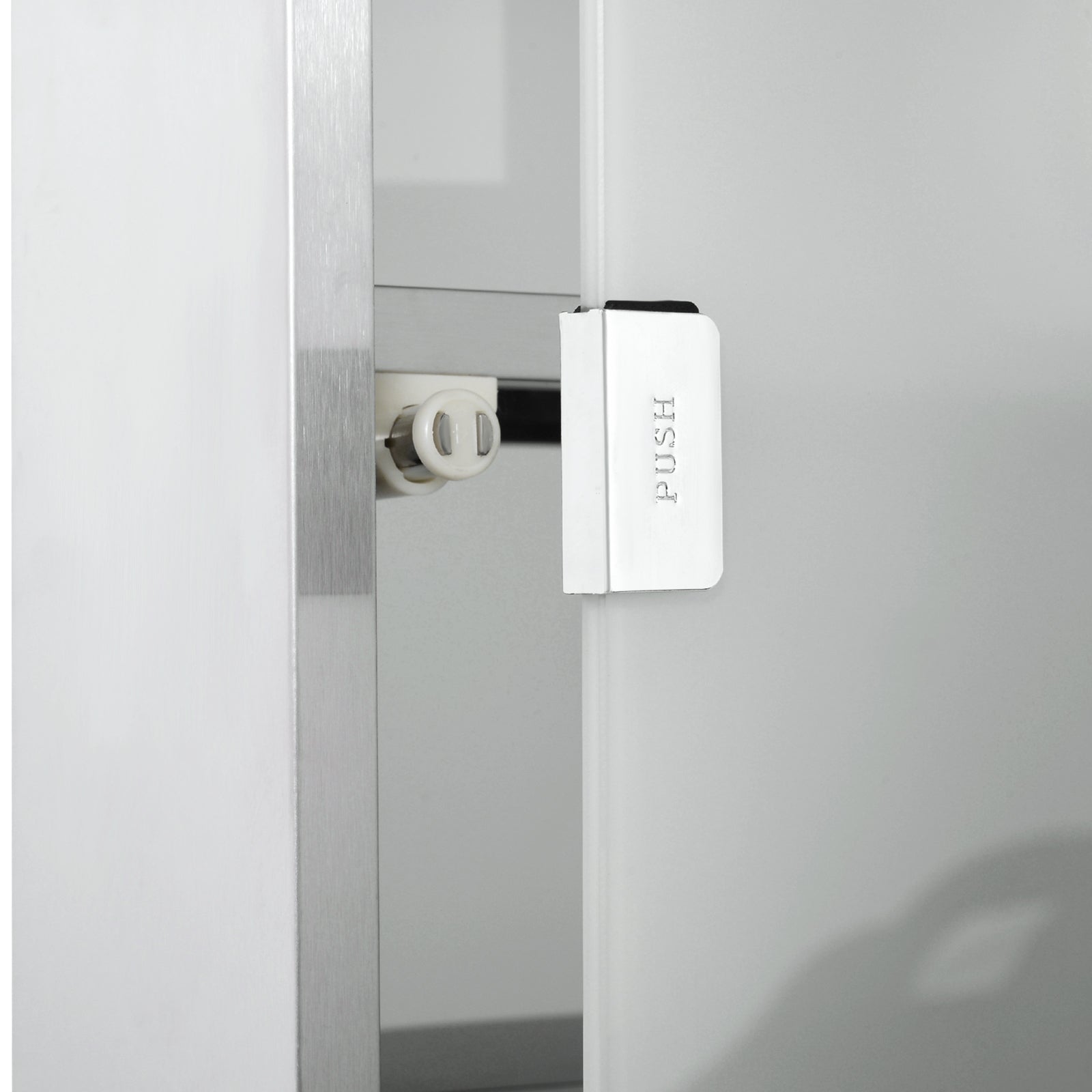 Premium Lockable Stainless Steel Medicine Cabinet 4 Tier Wall Storage Box