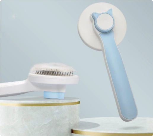 Premium Pet Cat Comb Grooming Brush Deshedding Hair Tool