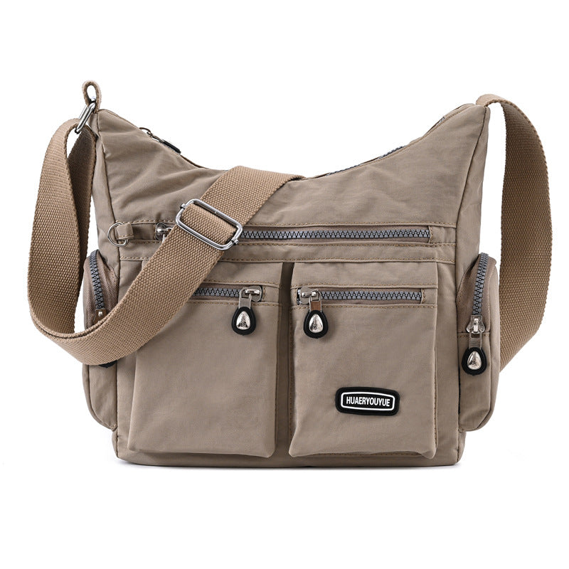 Women Shoulder Bags Waterproof Multi Pocket Crossbody Handbags for Daily Use