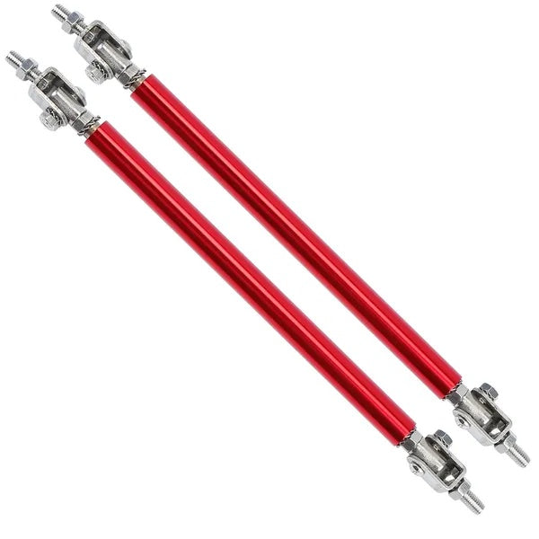 2PCS Adjustable Front Bumper Lip Splitter Support Rod Strut