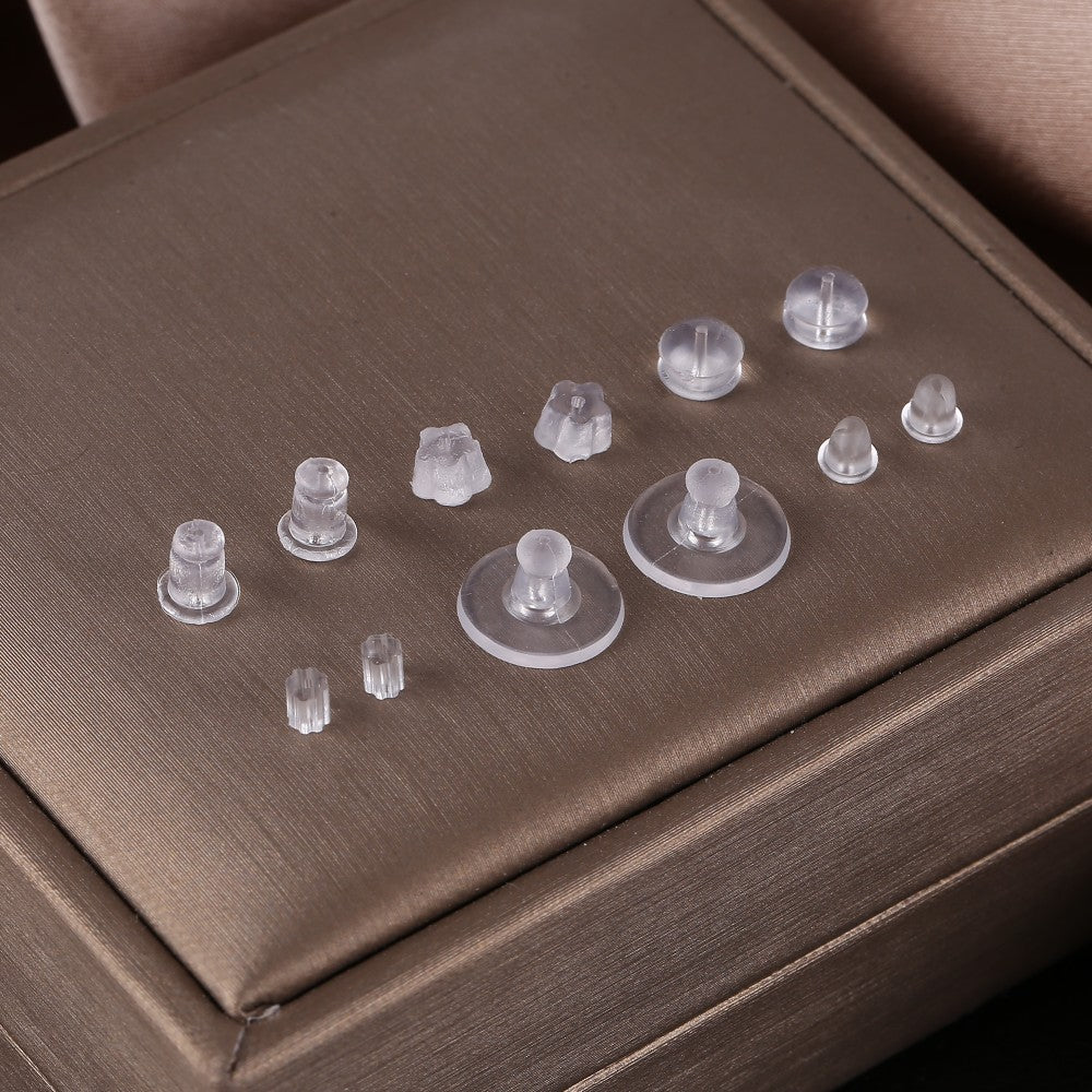 Essential 650PCS Earring Rubber Stoppers for Secure Jewelry Fit
