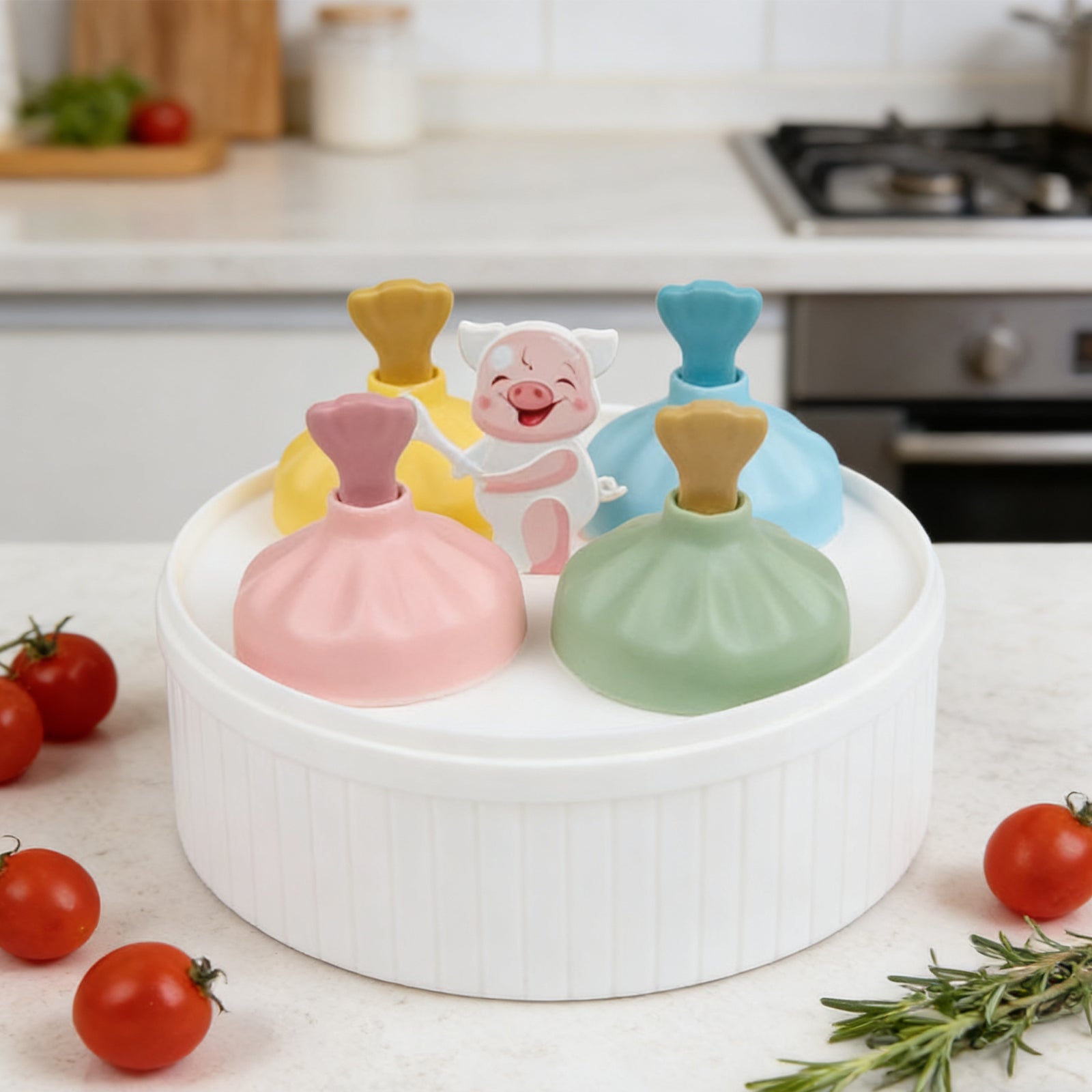 4 Grid Steamed Stuffed Bun Popsicle Maker 6335