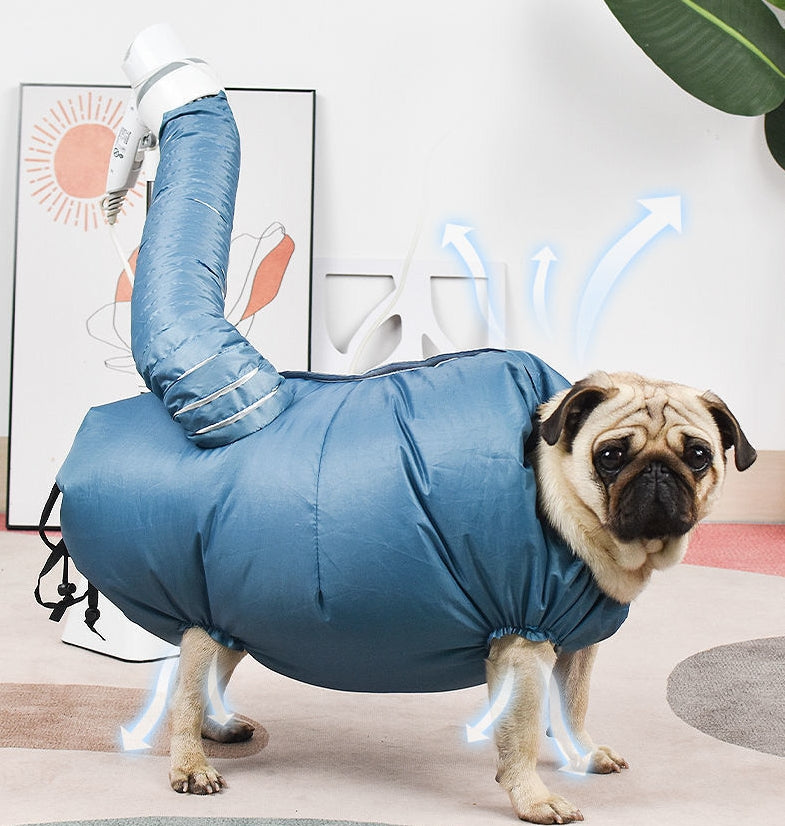 Premium Pet Drying Bag Quick Dry Hair Dryer Bathing Tool