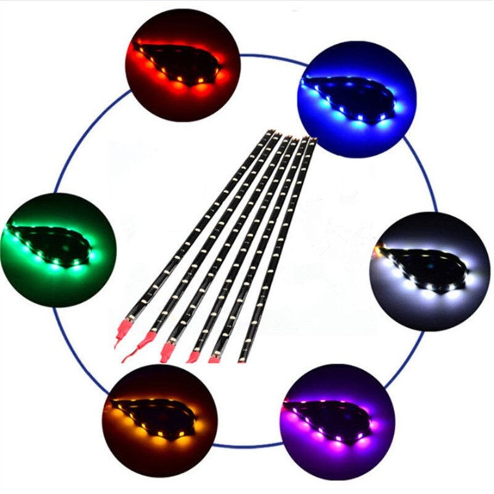 Ultra Bright Waterproof LED Underbody Strip Lights Car Motorcycle