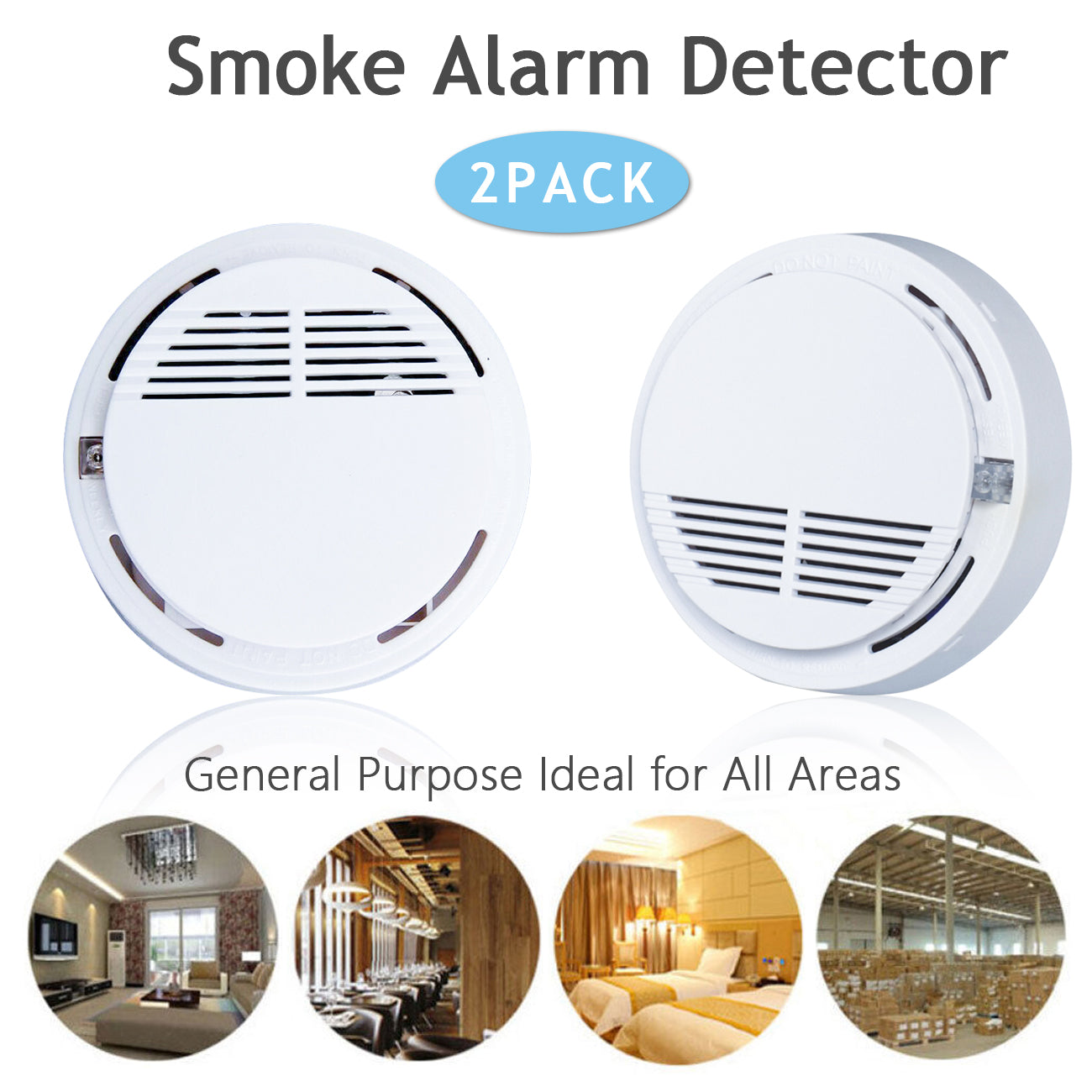 Photoelectric Smoke and Gas Alarm Detector