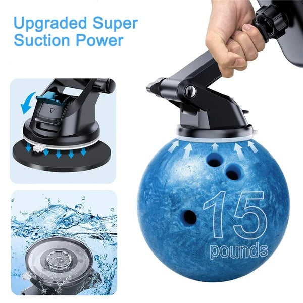 360 Universal Car Mount Holder Windshield Mobile GPS Stand
