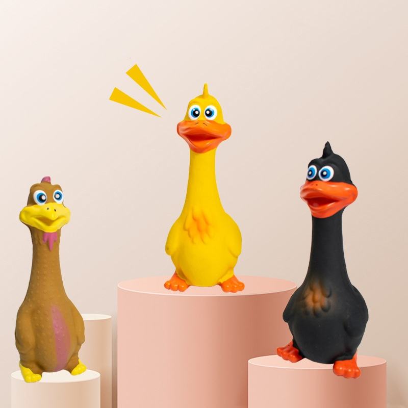 Premium Squeaky Chicken Dog Toys for Interactive Play