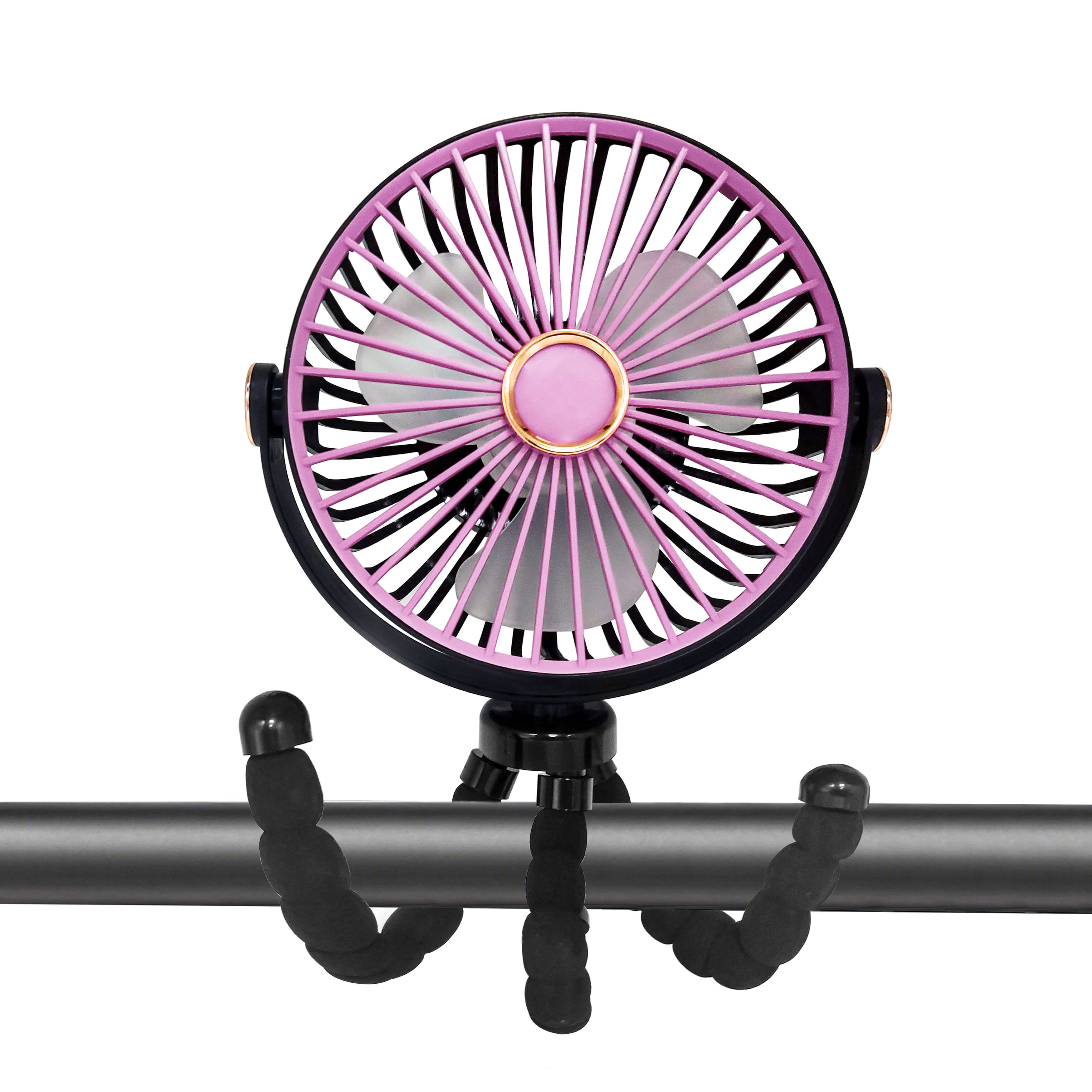 Powerful Camping Fan with LED Lantern Portable Rechargeable