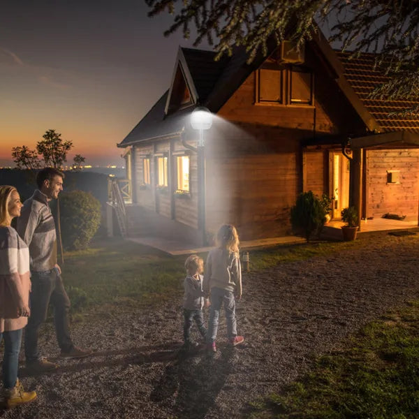LED Wall Pack Light 144 LEDs IP65 Dusk to Dawn Outdoor Lamp