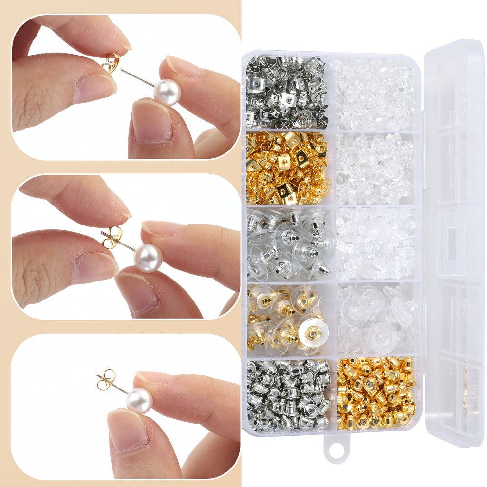 Ultimate 1200PCS Earring Making Kit for Creative Jewelry Design