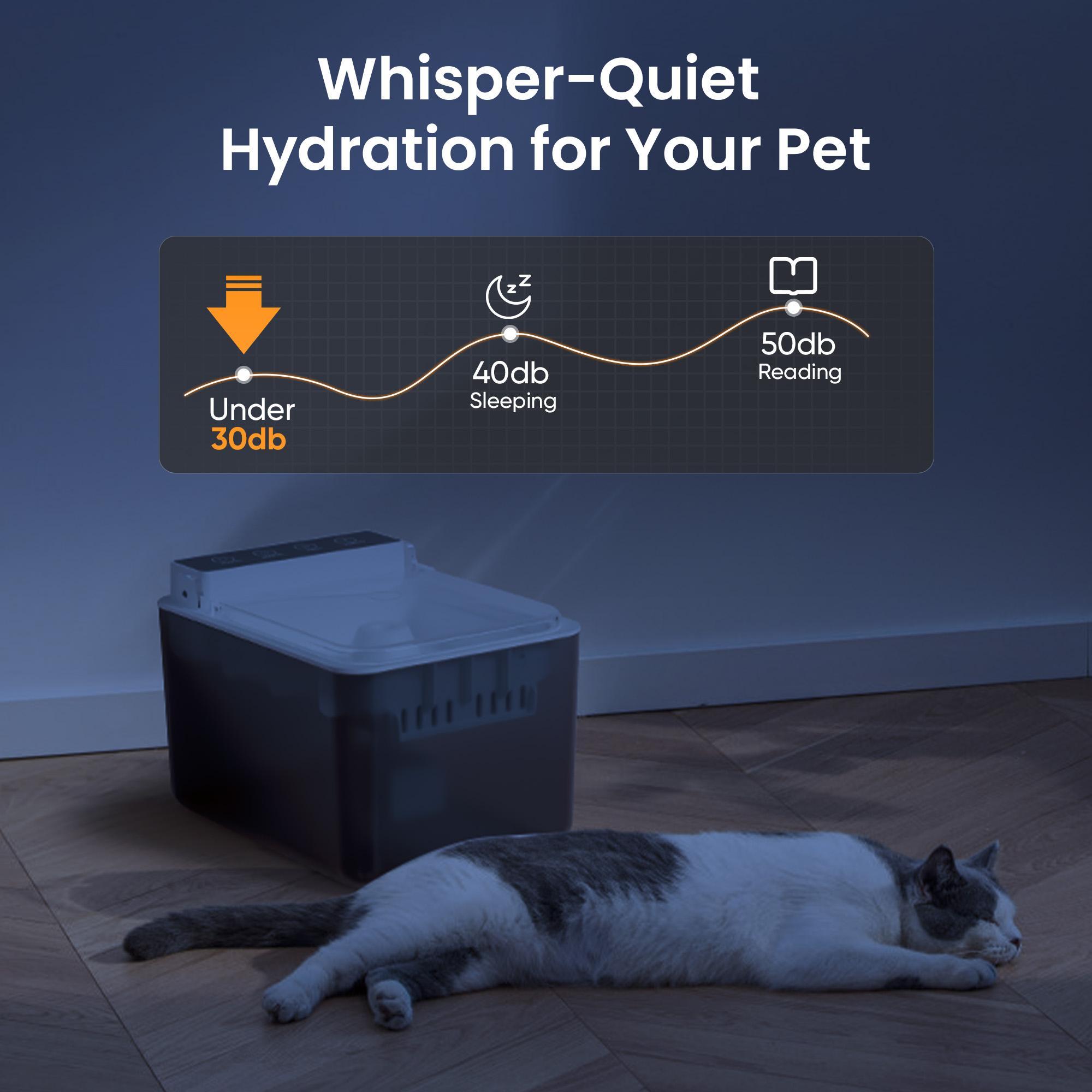 Automatic Pet Water Fountain Smart Sensor Drinking Dispenser