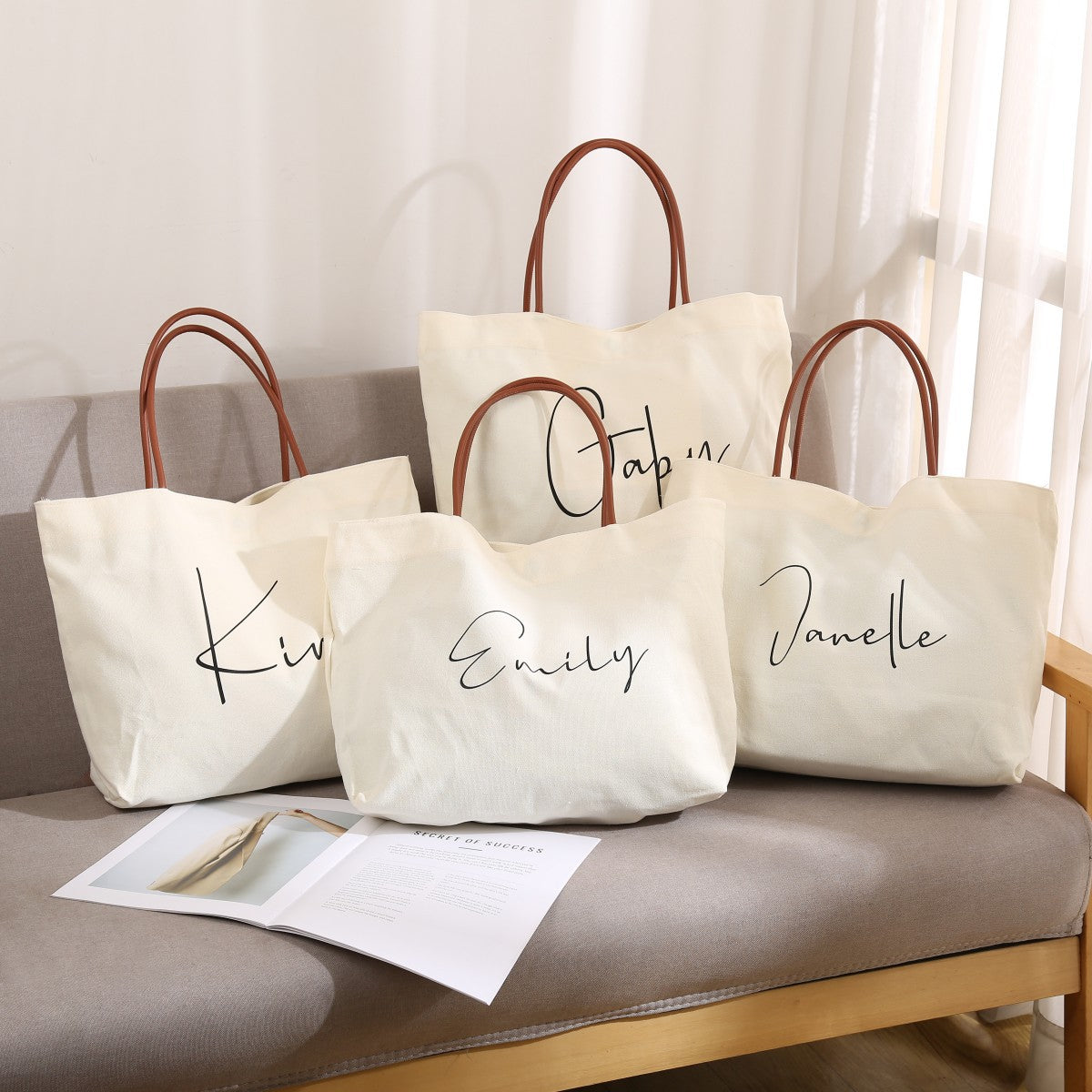 Women’s Personalized Fashion Tote Bag Stylish Everyday Shoulder Carry