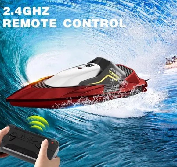 4DRC S5 RC Boat 2.4GHz 20MPH Racing Boat for Pools and Lakes