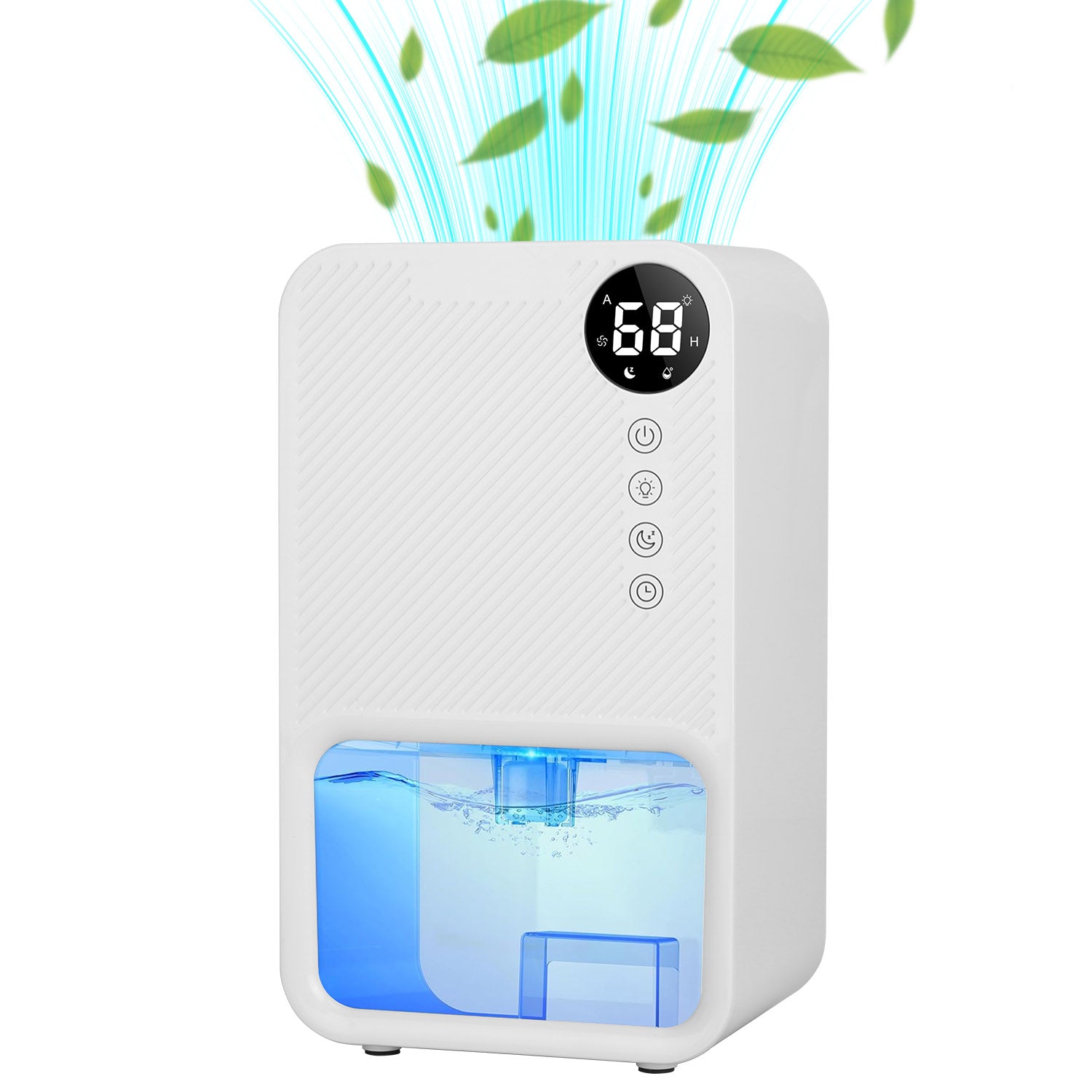 Powerful Portable Dehumidifier Quiet Smart Home Air Dryer