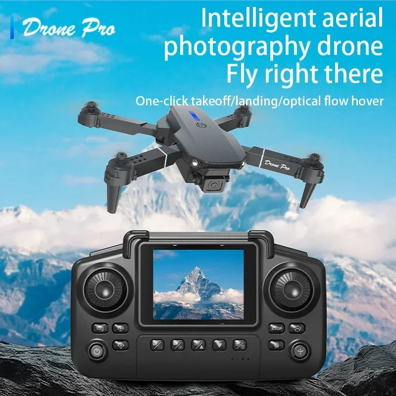 E88 Pro Mini Drone Dual Camera Screen Control 1080P HD