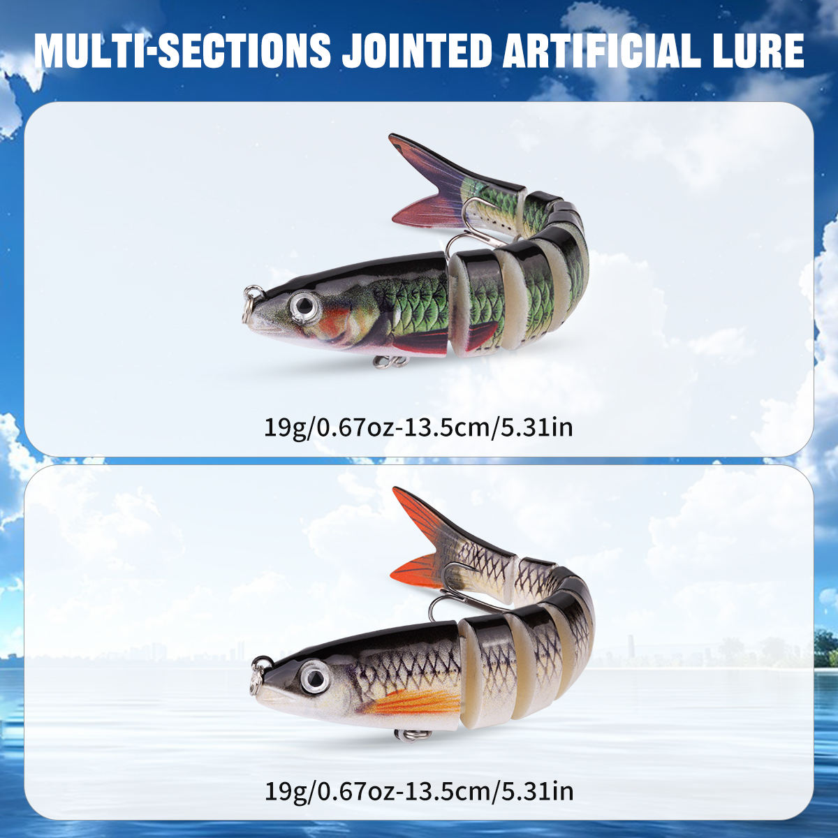 25pcs Topwater Fishing Lure Set Duck Frog Propeller Baits