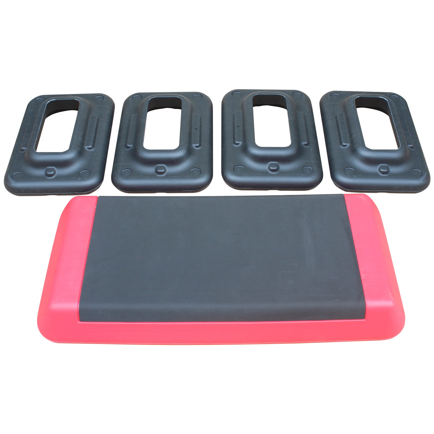Adjustable Aerobic Stepper Platform with Non-Slip Workout Design