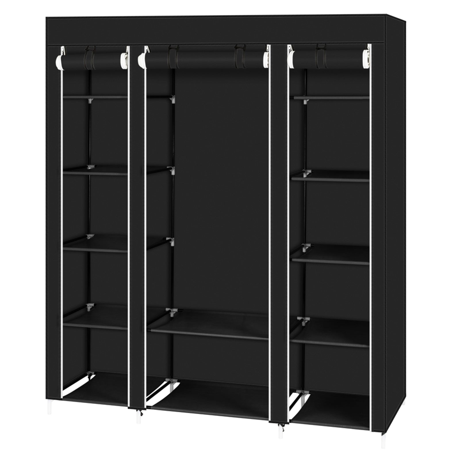 Extra Strong Portable Clothes Closet Wardrobe Organizer